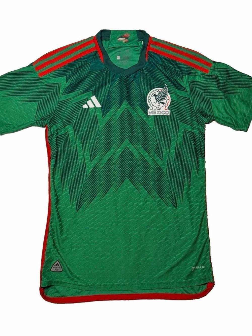 adidas Mexico 2022 World Cup Home Authentic Soccer Jersey Green Men's
Medium HEA